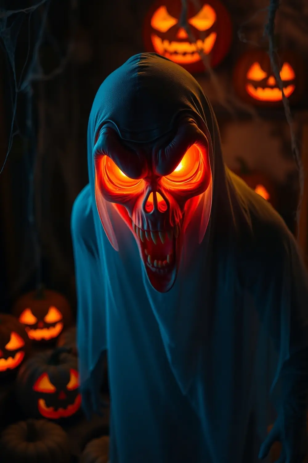 Creepy clown Halloween wallpaper scary