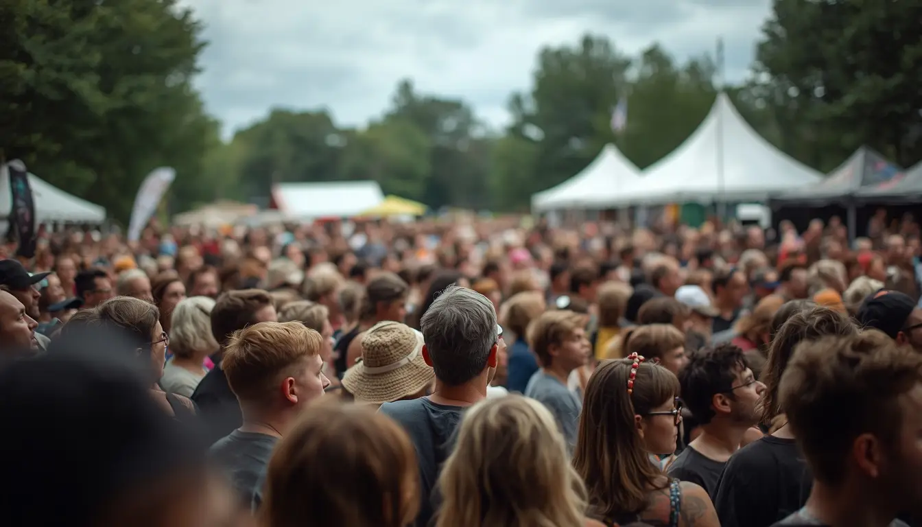 Living Roots Festival Fredericton independent music crowd