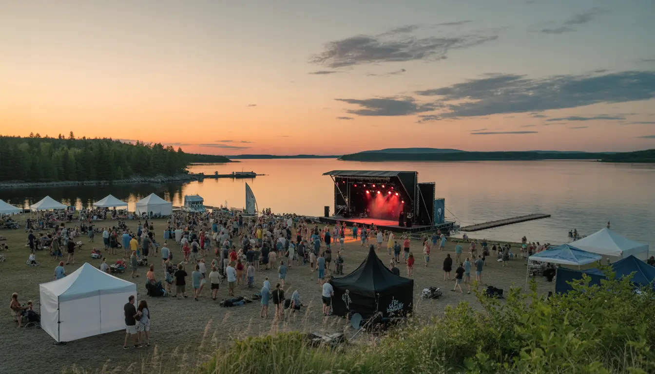 Paddlefest NB lineup live music festival in St Andrews New Brunswick
